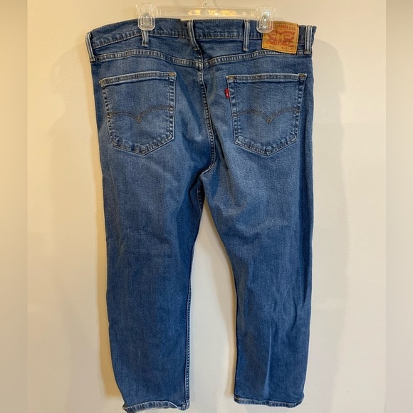 Levi’s 505 Straight Leg Denim Jeans Men’s 40x30 - Picture 3 of 4